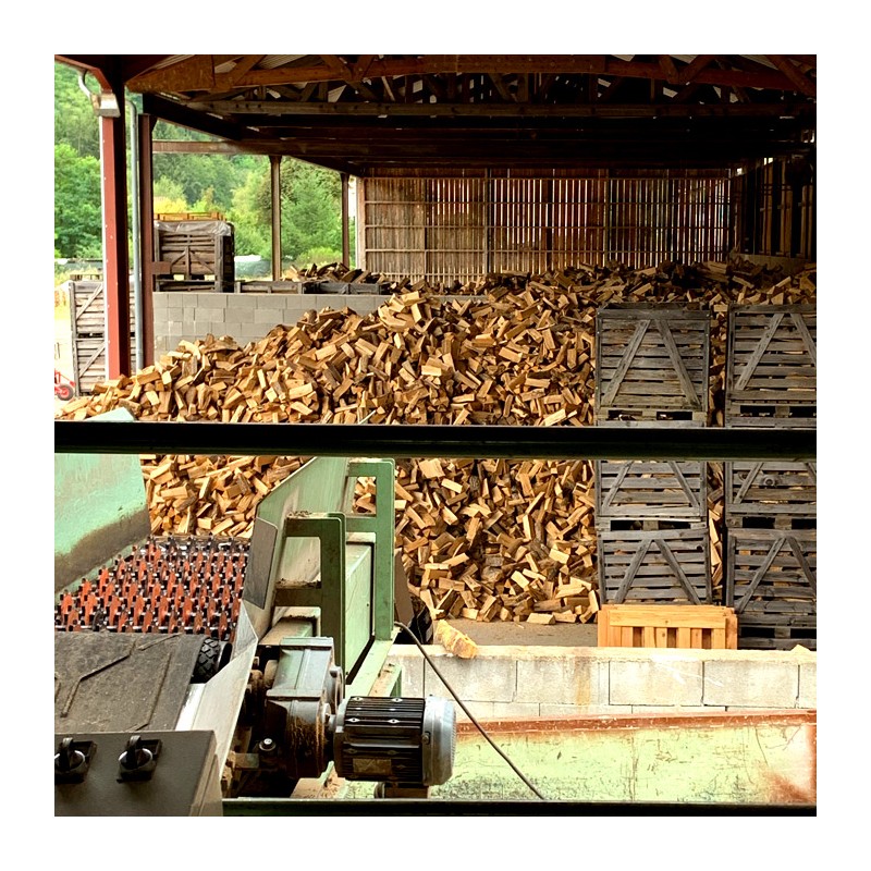4 stères de bûches – 50cm – En vrac (3,2M3) – 100% feuillus durs