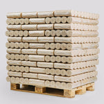 Charger l'image dans la galerie, Briquettes de bois (Pellini) sans trou – Palette de 960 Kg
