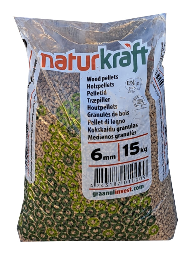 Granulés de bois de Naturkraft – Palette de 66 sacs